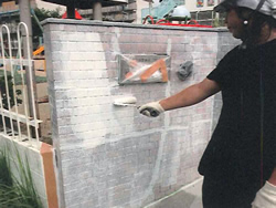 シーラー塗布状況